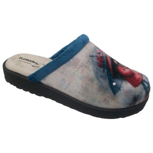 Zapatilla descalza de chica piso tipo Birkenstock PlumaFlex 35 al 42 Aguamar R80069X
