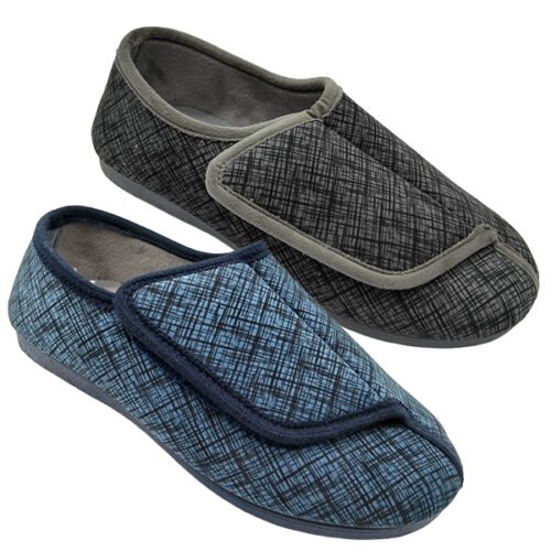 Zapatillas Terapéuticas Mujer Ortho Soluciones con Velcro Verano – Tejano (Mod. 901)