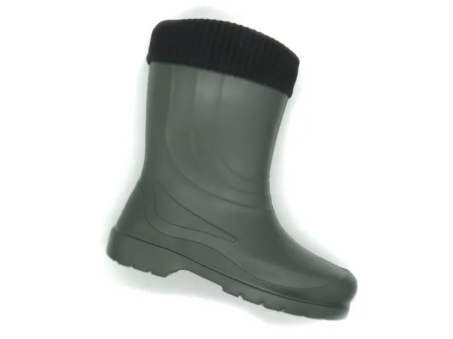 Botas de goma calcetín extraíble forrada ligereza extrema SEGURA® Verde 3910